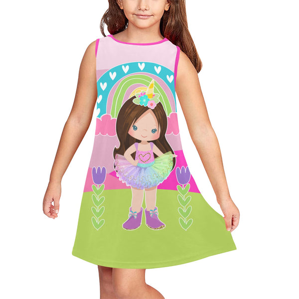 unicorn skater dress Baby Sara