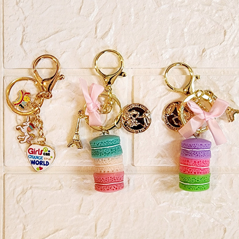 key chain purse charm