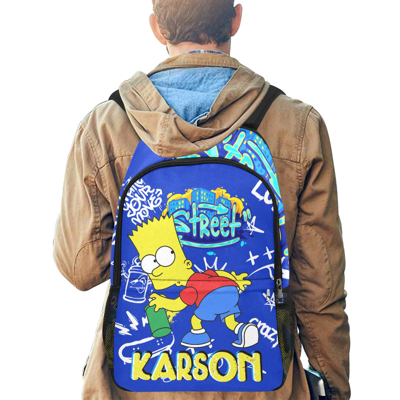 All Over Print - Boys Graffiti Backpack