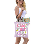 I Am That Girl Tote Bag - Lilac