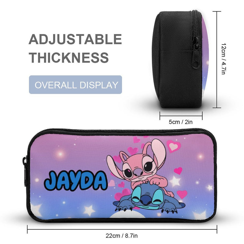 3-in-1 Backpack Combo - Stitch and Angel - Add Name