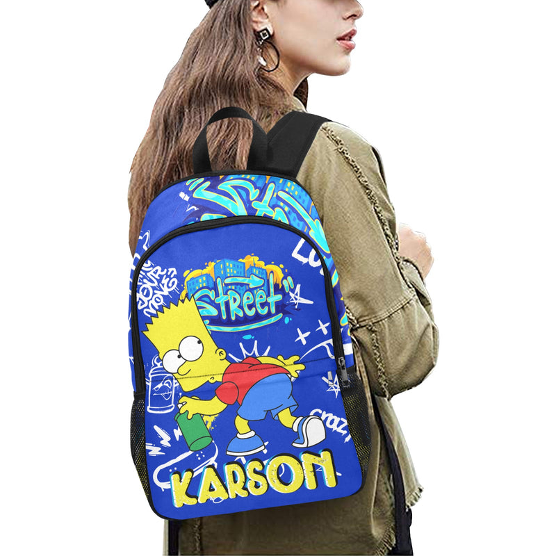 All Over Print - Boys Graffiti Backpack
