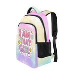 I Am That Girl Pastel Rainbow Backpack