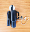 Mini Tumbler Chapstick Holder Keychains