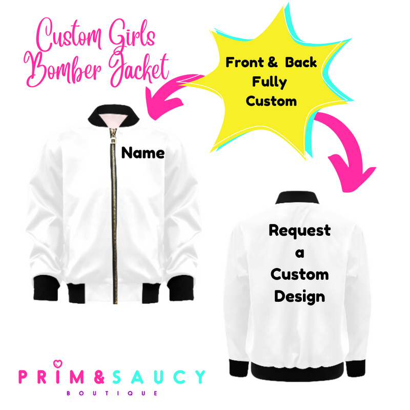 Custom Youth Bomber Jacket