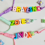 Chunky Acrylic Letters Name Keychain