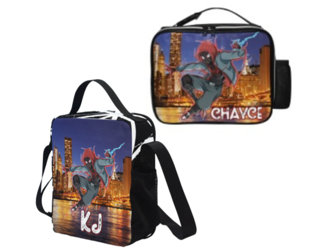 Custom Kid's Lunch Boxes Standard or Crossbody