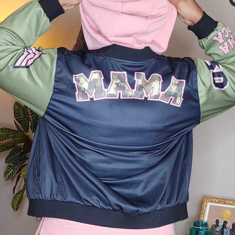 Custom Mama Bomber Jacket