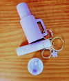 Mini Tumbler Chapstick Holder Keychains