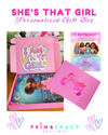 She's That Girl Personalized Gift Box