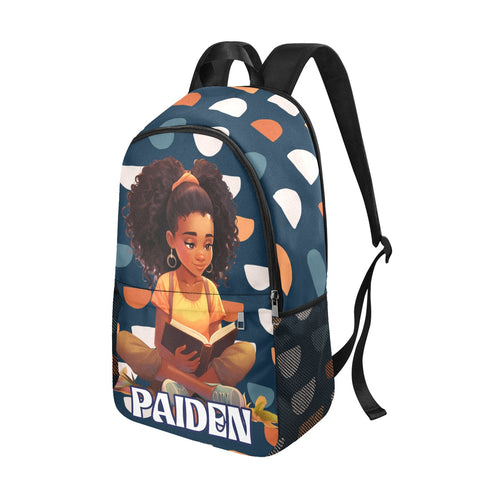 Studious Girl Print BackPack