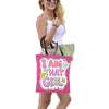 I Am That Girl Tote Bag - Hot Pink