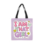 I Am That Girl Tote Bag - Lilac