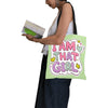 I Am That Girl Tote Bag - Mint