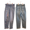 Custom High Waisted Girls Jeans