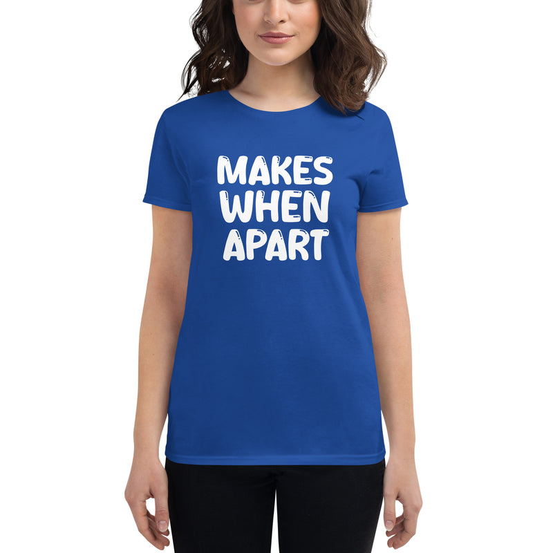 Nothing Makes Sense When We're Apart Couples Tshirts - Hers