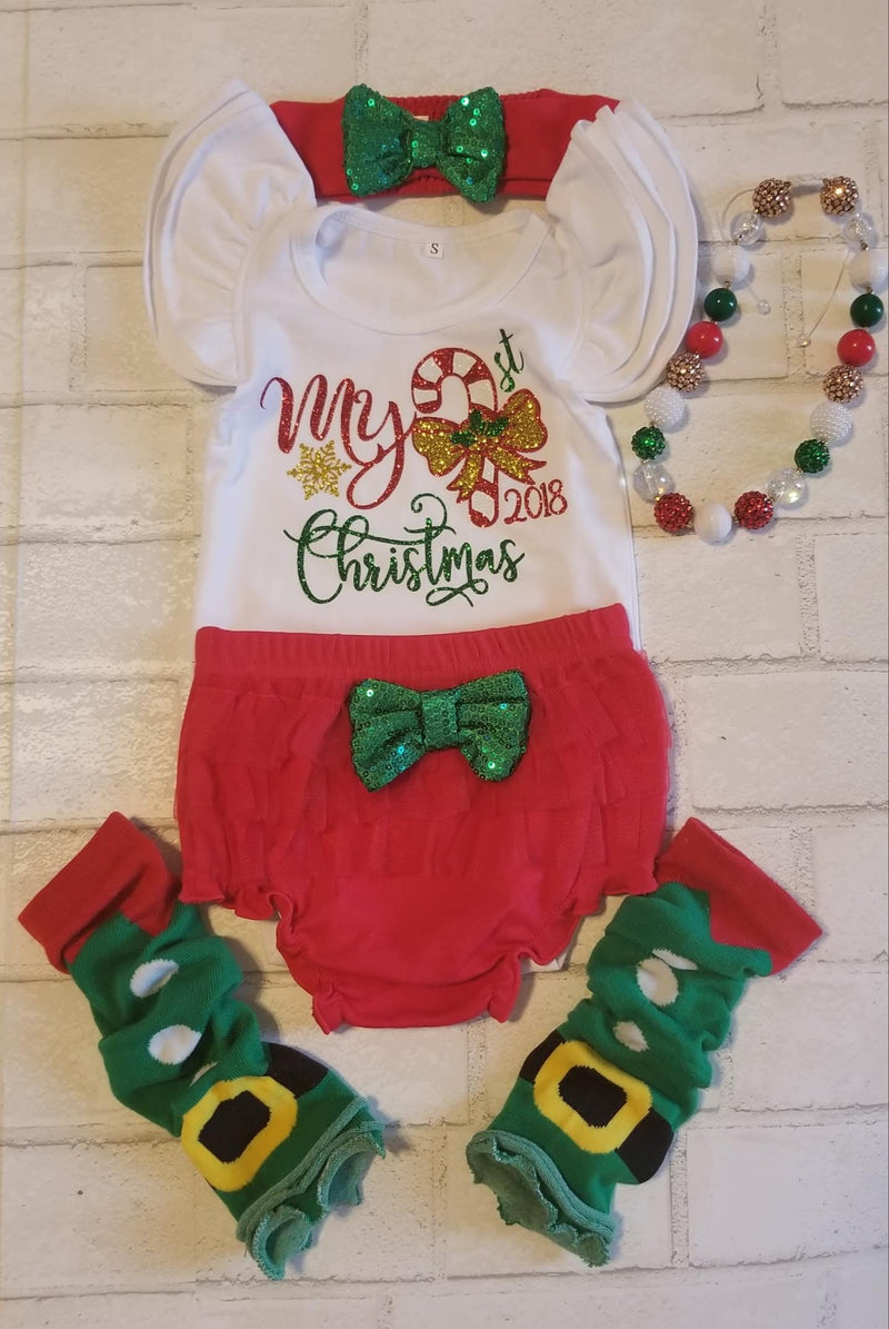 My First Christmas Outfit, Infants - 12M
