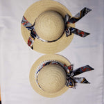 Mommy & Me Nautical Straw Hats