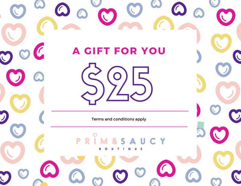 Prim & Saucy Gift Card