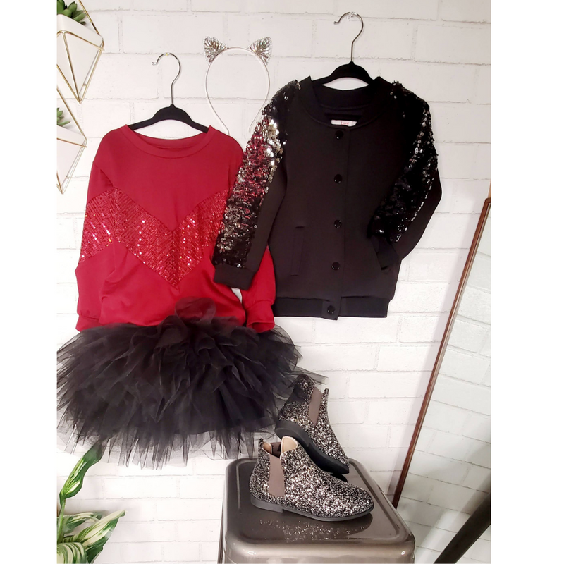 Olivia miller glitter duck boots hot sale