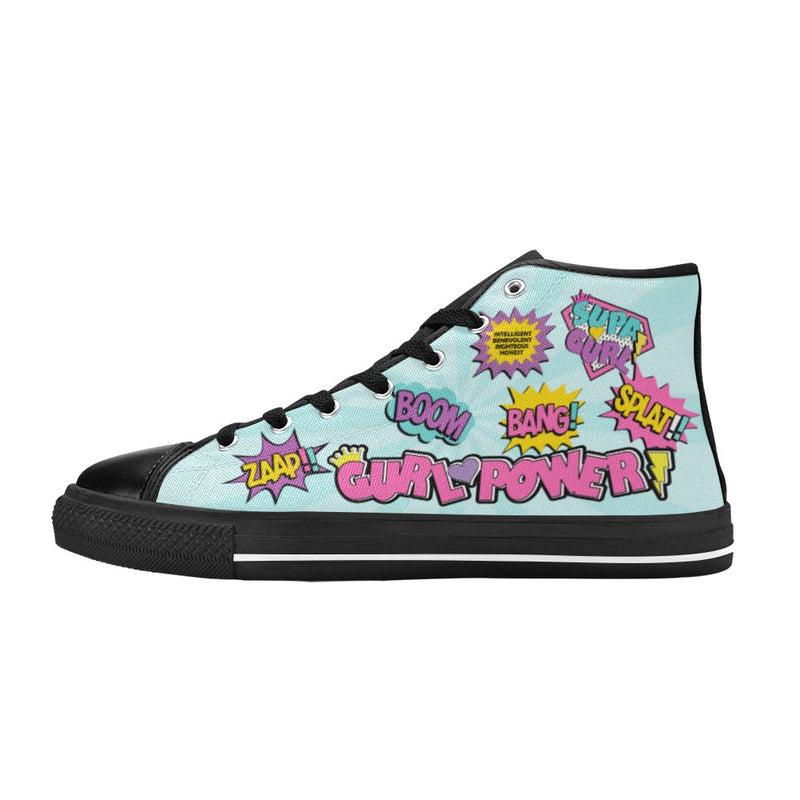 Supa Gurl Canvas HighTop Sneakers