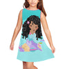 Mermaid Girl Skater Dress/Night Gown