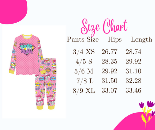 Custom Order for Laila - Personalized Unicorn Princess PJs - Ebony