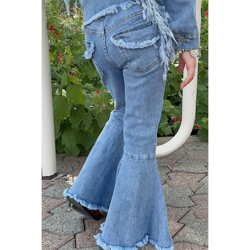 Girls Flare Jeans
