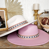 pearl trimmed fedora