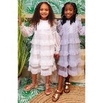 Frilly Easter Dress - Snow White