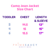 Custom Camo Toddler Jacket - Sizes 2, 4, or 6