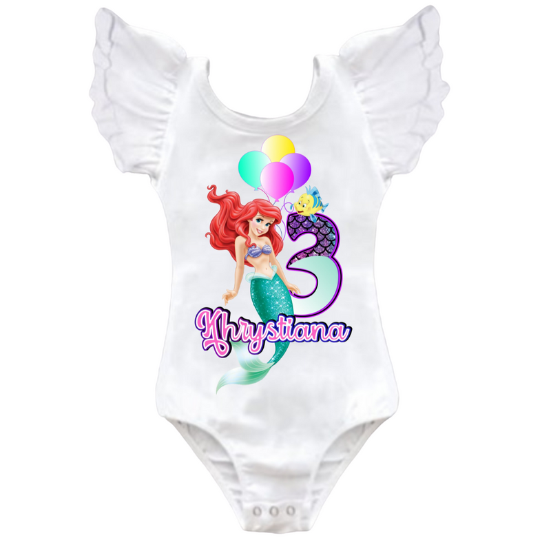Custom Order for Khrystiana - Ariel Tutu Outfit