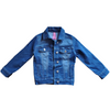 Girls Blue Jean Jacket - Custom Option Available