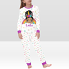 Custom Order for Laila - Personalized Unicorn Princess PJs - Ebony