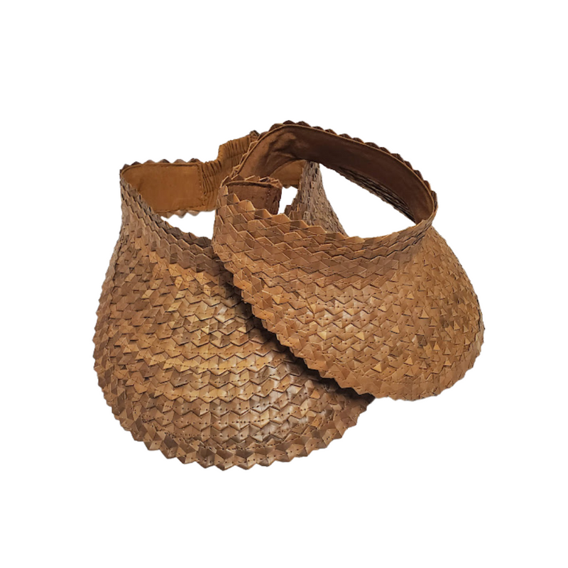 Raffia Palm Leaf Sun Visor UV Cap