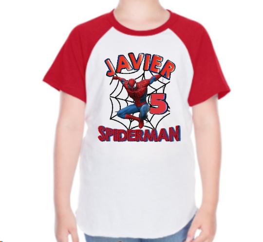 Customized & Personalized Spiderman T-Shirts for Men