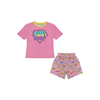 Big Girls Comic Pajama Short Set