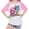 LOL Splatter Doll - Custom Raglan Tshirt - 6 Other Dolls to choose from