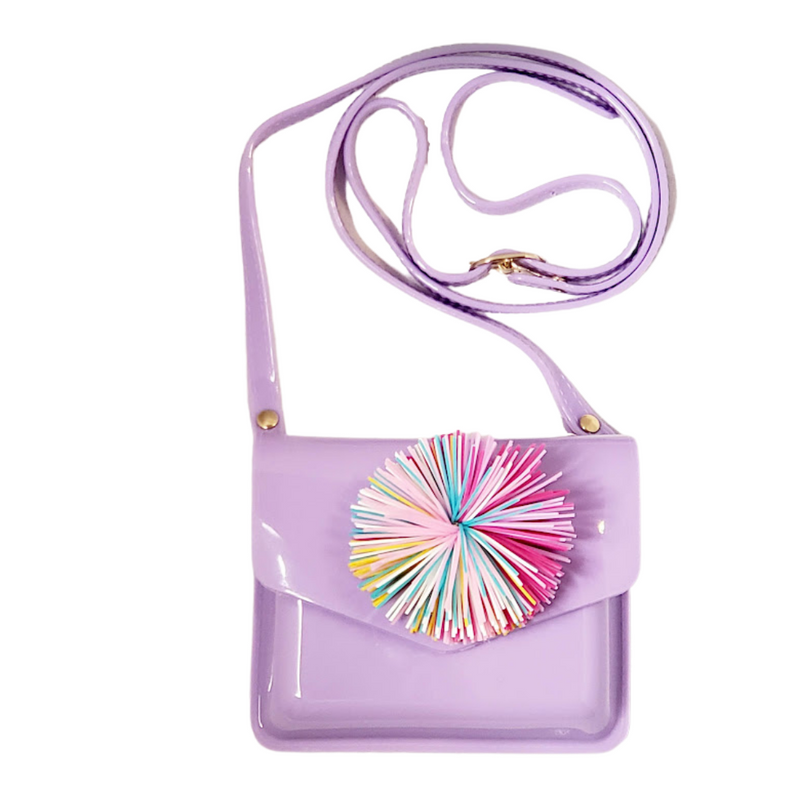 Lavender mini purse sale