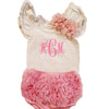 Infant Ruffle Diaper Cover - 0/6M