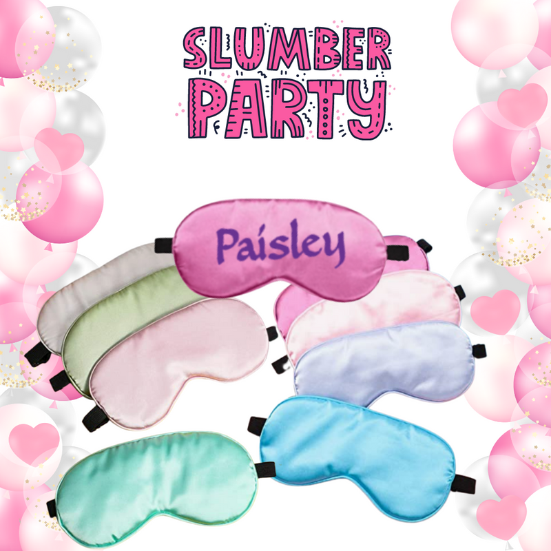 slumber party sleep masks