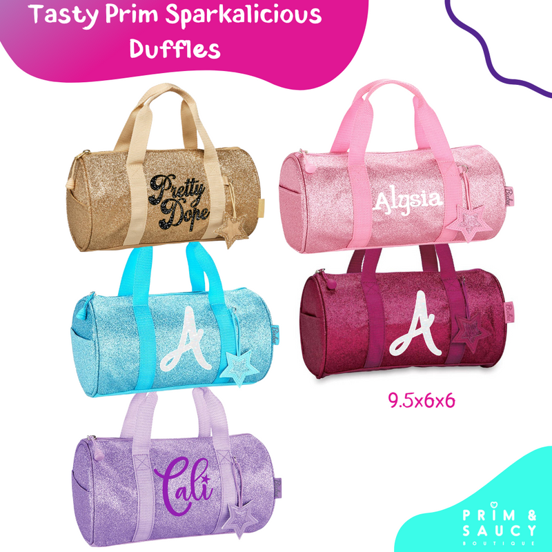 Tasty Prim Mini Duffles - 4 Sparkalicious Colors