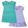 Girls Summer Dress - Lavender or Teal