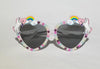 Heart Shaped Unicorn Sunglasses