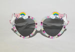 Heart Shaped Unicorn Sunglasses