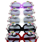 Heart Shaped Unicorn Sunglasses