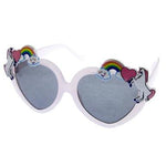 Heart Shaped Unicorn Sunglasses