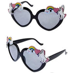 Heart Shaped Unicorn Sunglasses