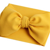 Marigold Big Bow Fabric Headwrap, Turban, Headband