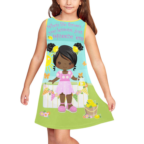 Lemonade Girl Skater Dress/Night Gown